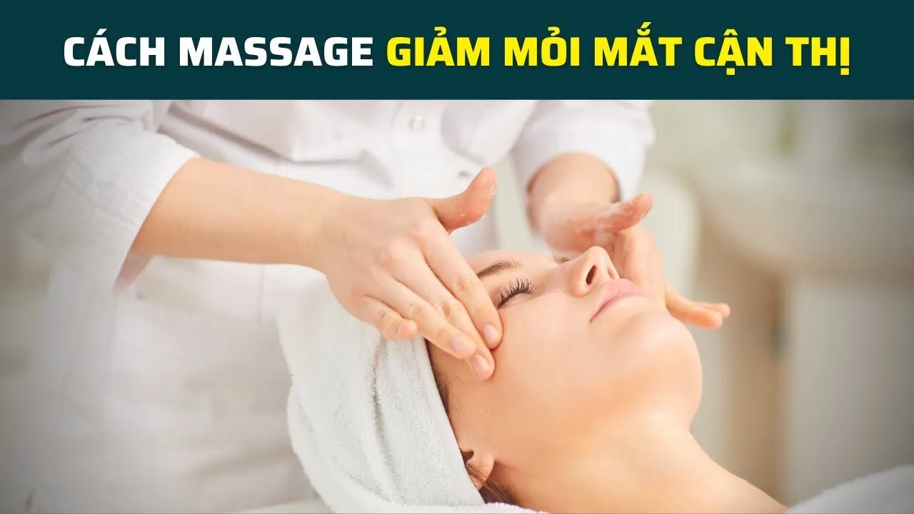 Chữa cận thị bằng xoa mắt tập nhìn xa – phương pháp tự nhiên chữa cận thị